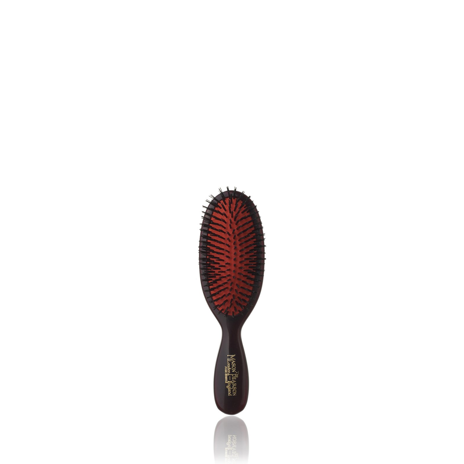 B4 Pocket Hairbrush from Mason Pearson (Dark Ruby) 