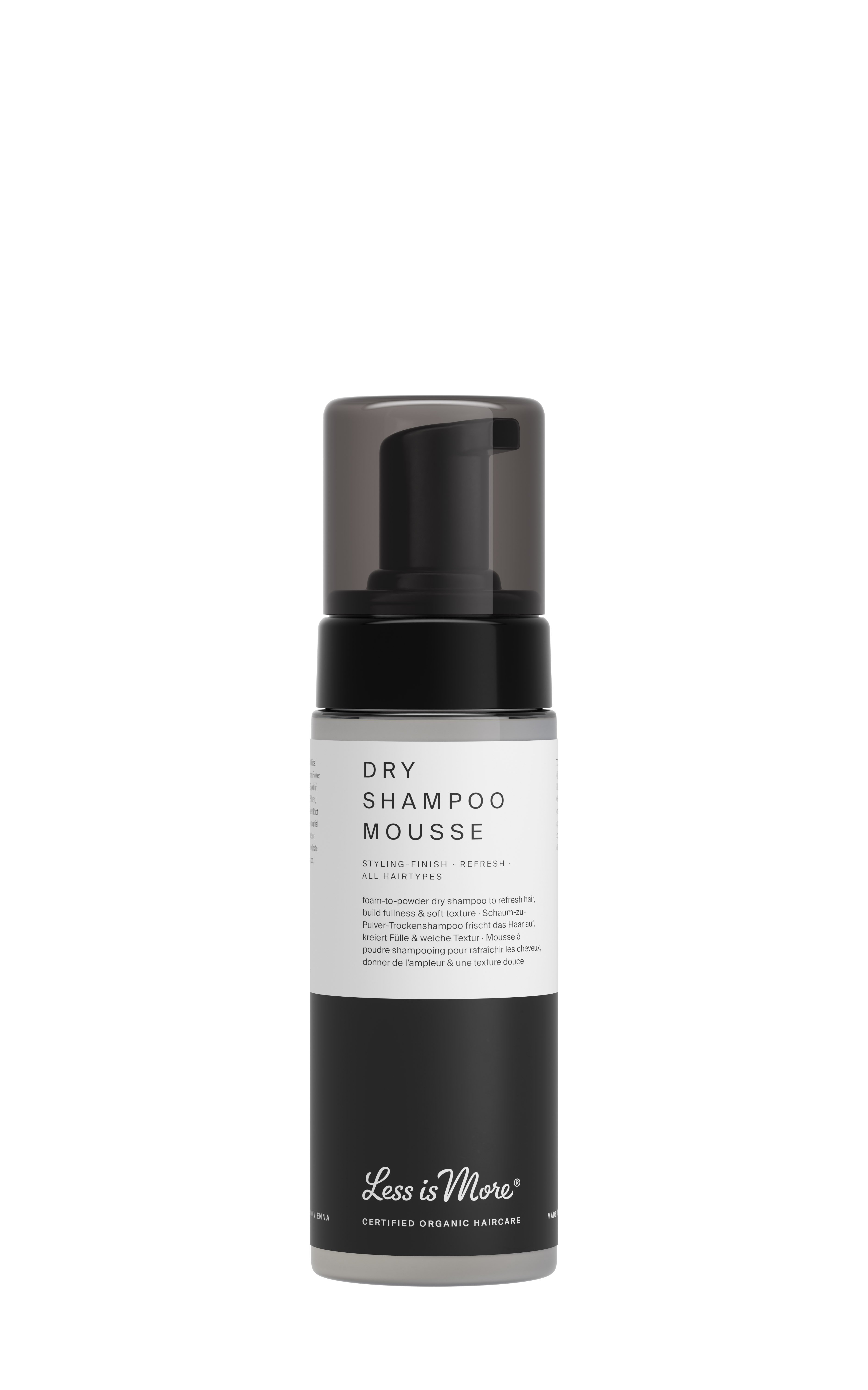 banan Kostbar liste Dry Shampoo Mousse 150 ml from Less is More - LESS IS MORE - Barnholdts at  Studio Cim Mahony